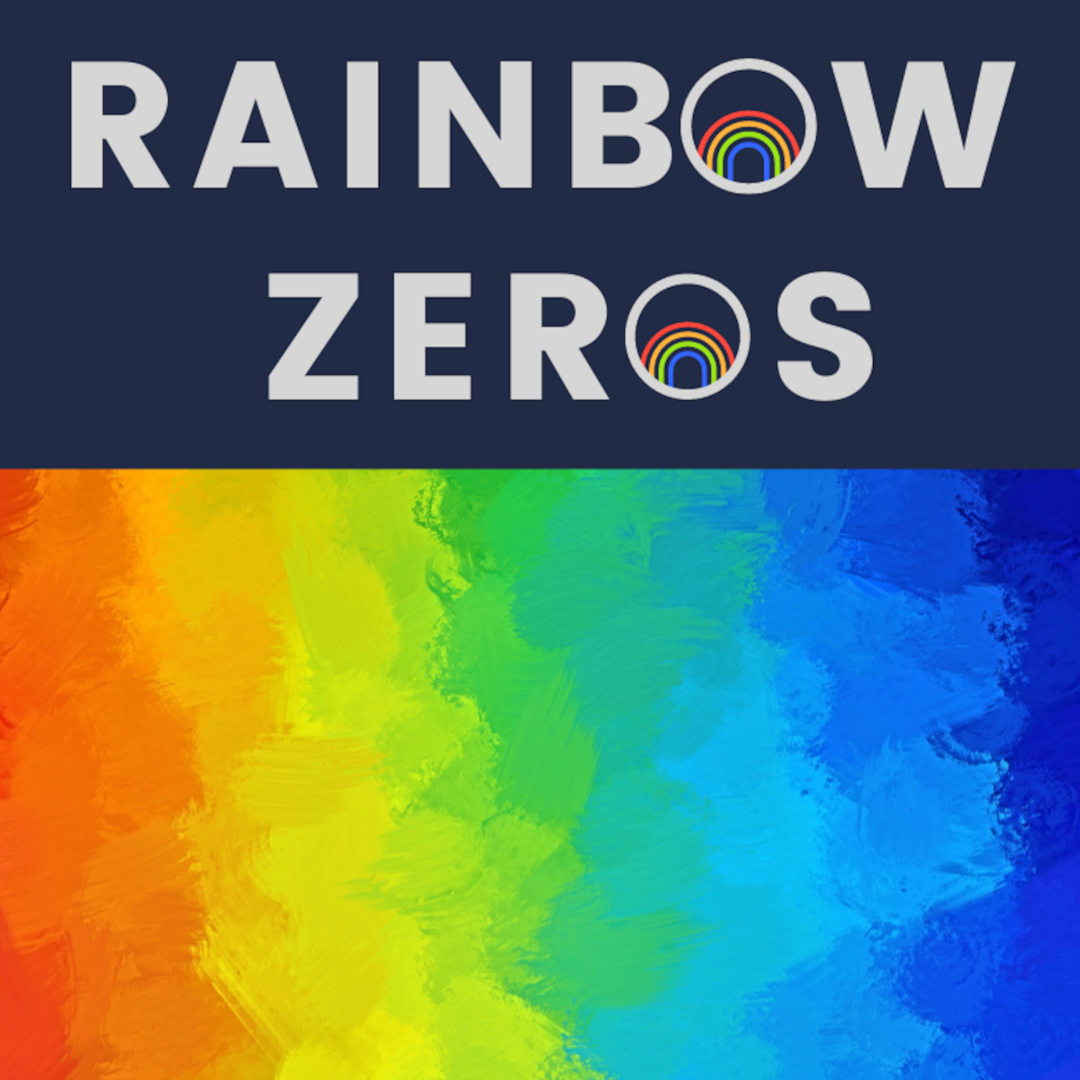 Bottle Label Rainbow Zeros